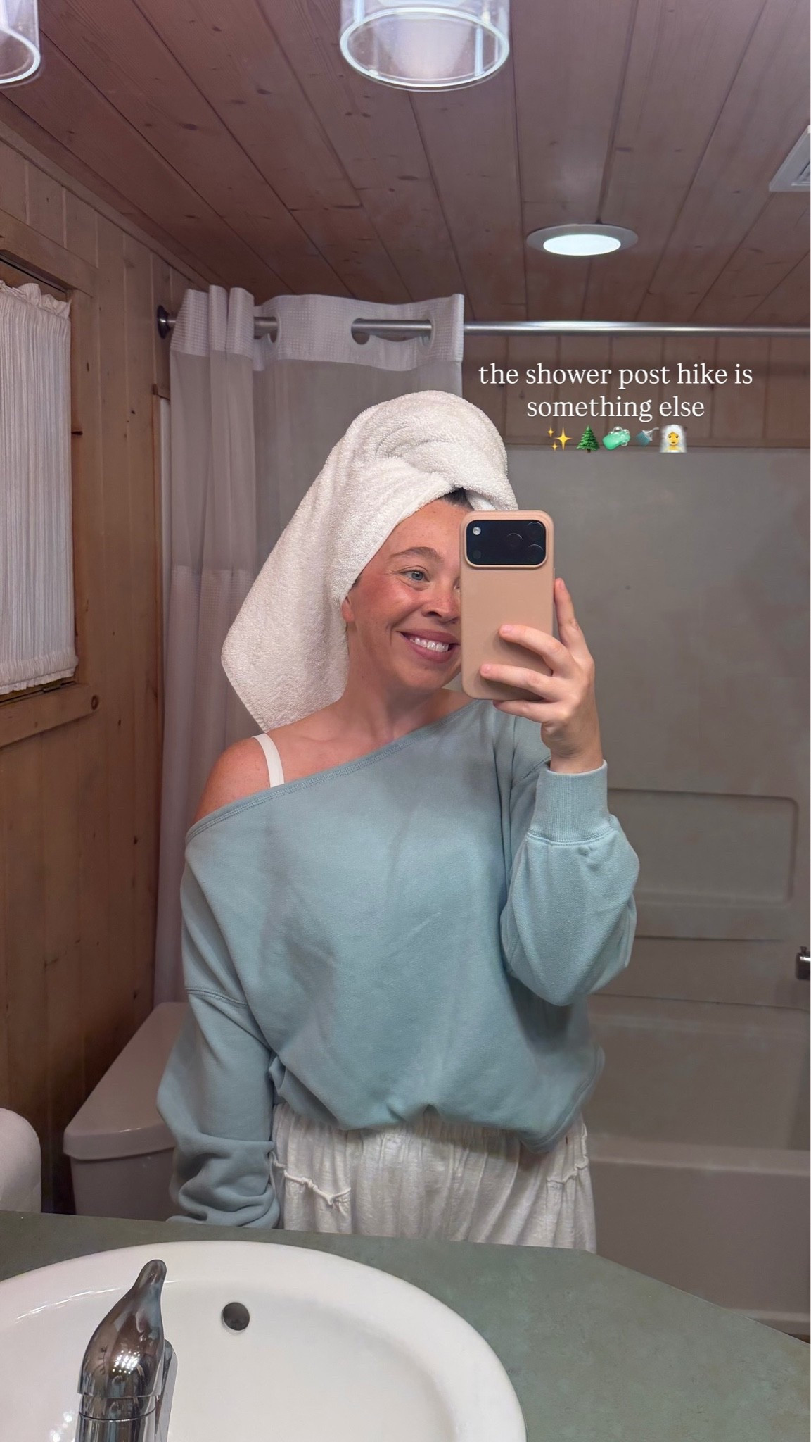 Cozy post hike outfit 🧖‍♀️

#LTKgrwm #LTKootd #LTKmorningroutine