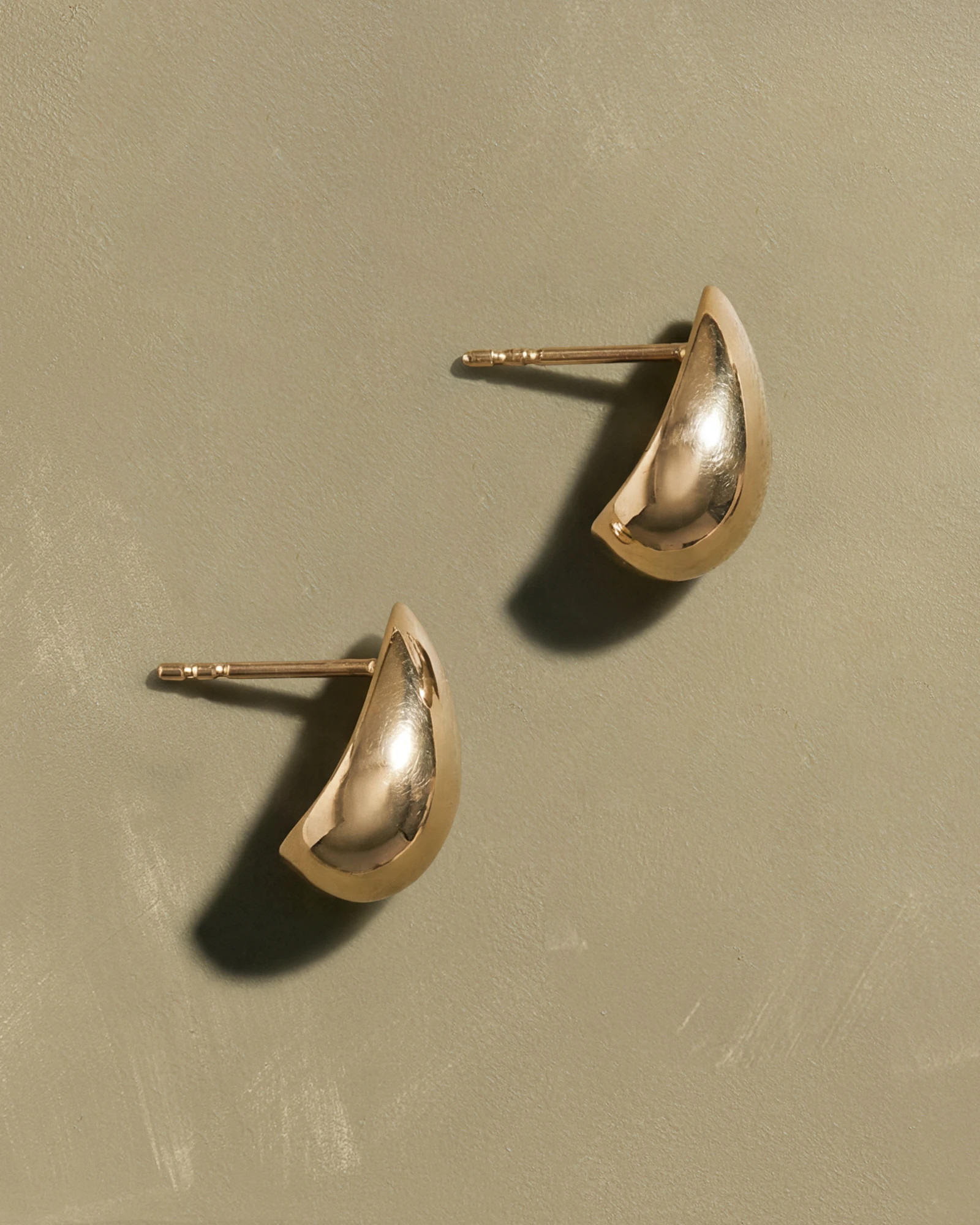Quince | Women's 14K Gold Small Teardrop Earrings in Yellow Gold | Quince