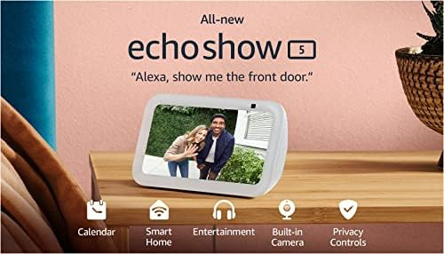 All-new Echo Show 5 (3rd Gen, 2023 release) | Smart display with clearer sound and smart home con... | Amazon (US)