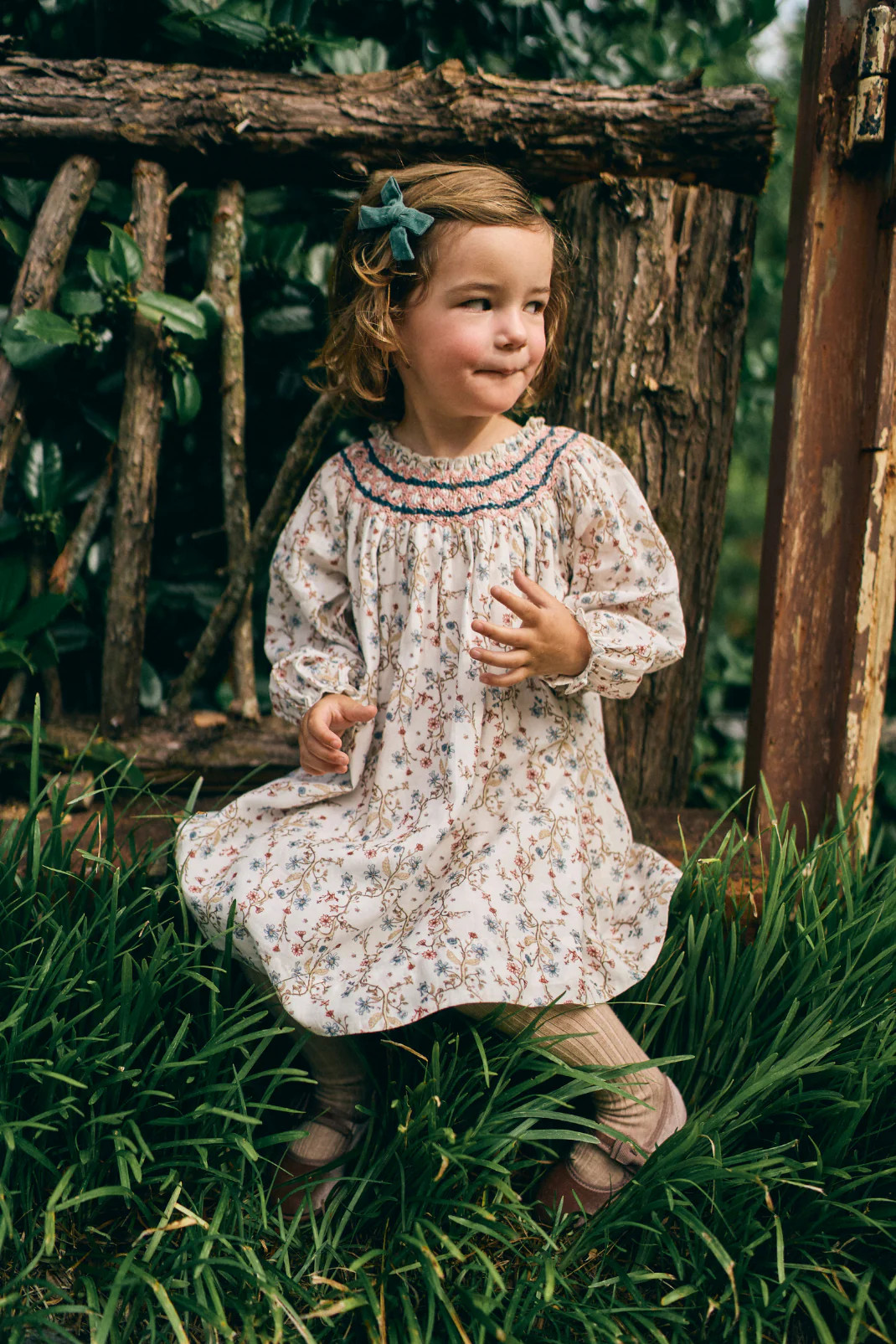 Marigold Dress in Woodland Dream | Baybala