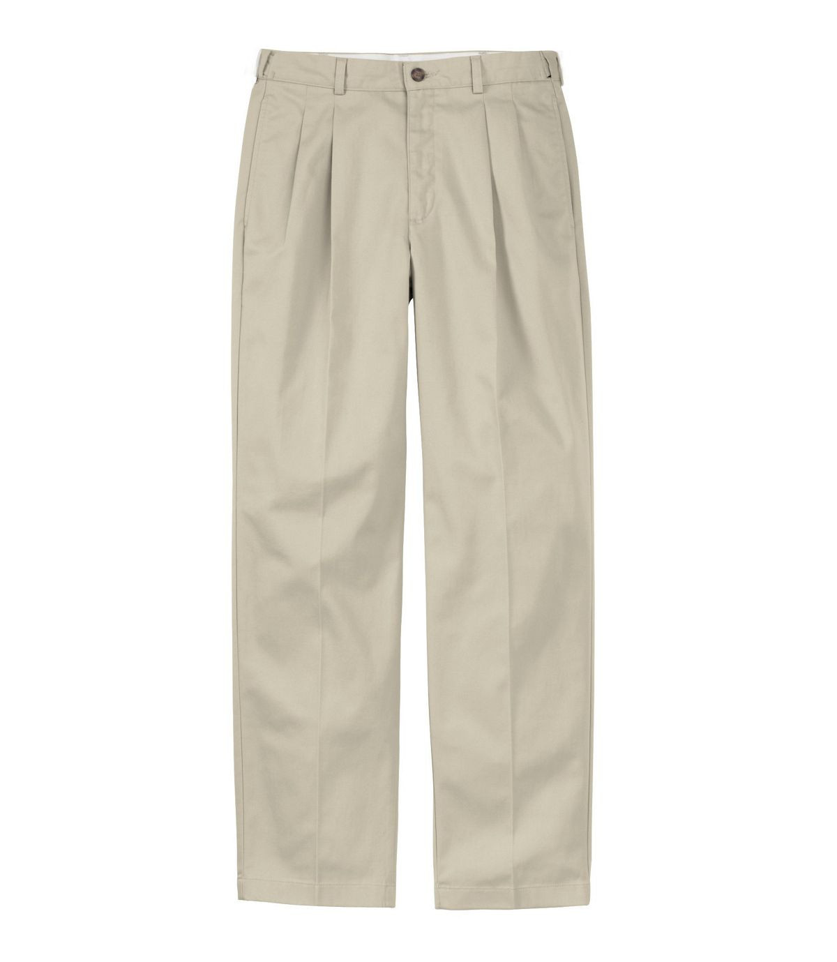 Men's Wrinkle-Free Double L® Chinos, Natural Fit, Hidden Comfort, Pleated | L.L. Bean
