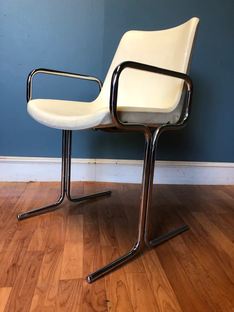 Retro Chrome Tubular Chair - Etsy UK | Etsy (UK)