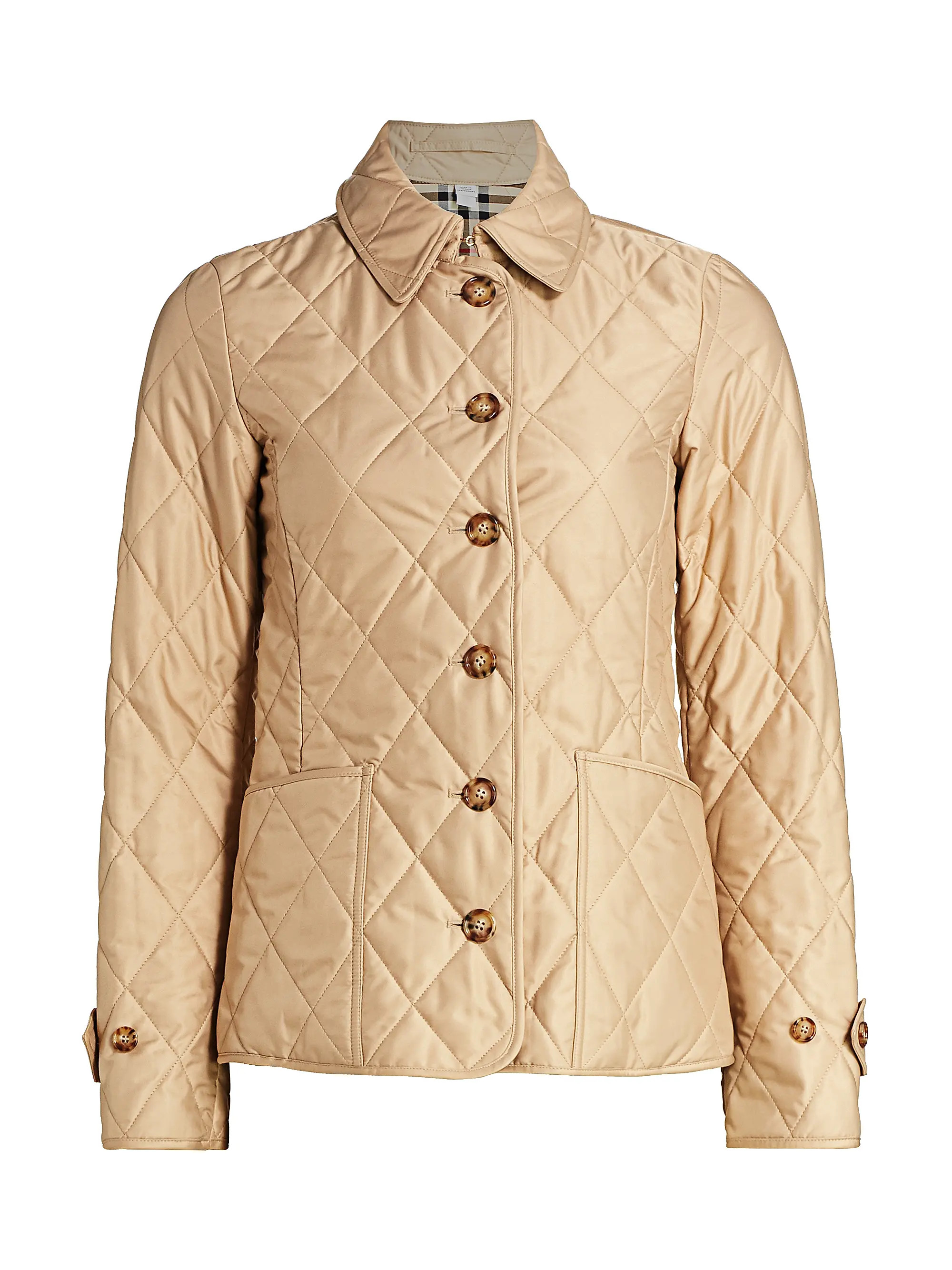 BEST SELLERBurberryFernleigh Quilted Logo Jacket | Saks Fifth Avenue