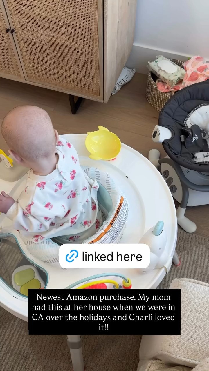 Newest Amazon purchase for Charli!🤍 My mom had this at her house when we were in CA over the holidays and she loved it.  

 #LTKmomlife #LTKBaby #LTKKids
