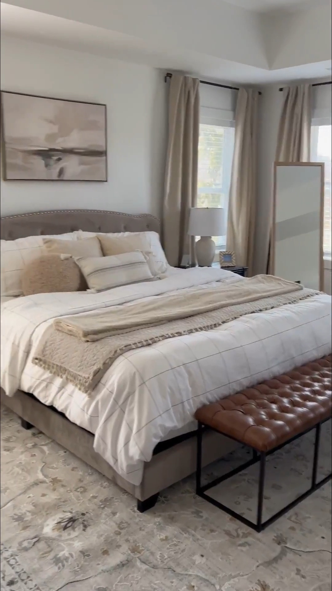 This neural-inspired bedroom blends calming tones, organic textures, and minimalist design to quiet the mind and soothe the nervous system — where every detail supports your brain’s need to unwind, reset, and renew.

#LTKFindsUnder50 #LTKHome #LTKStyleTip