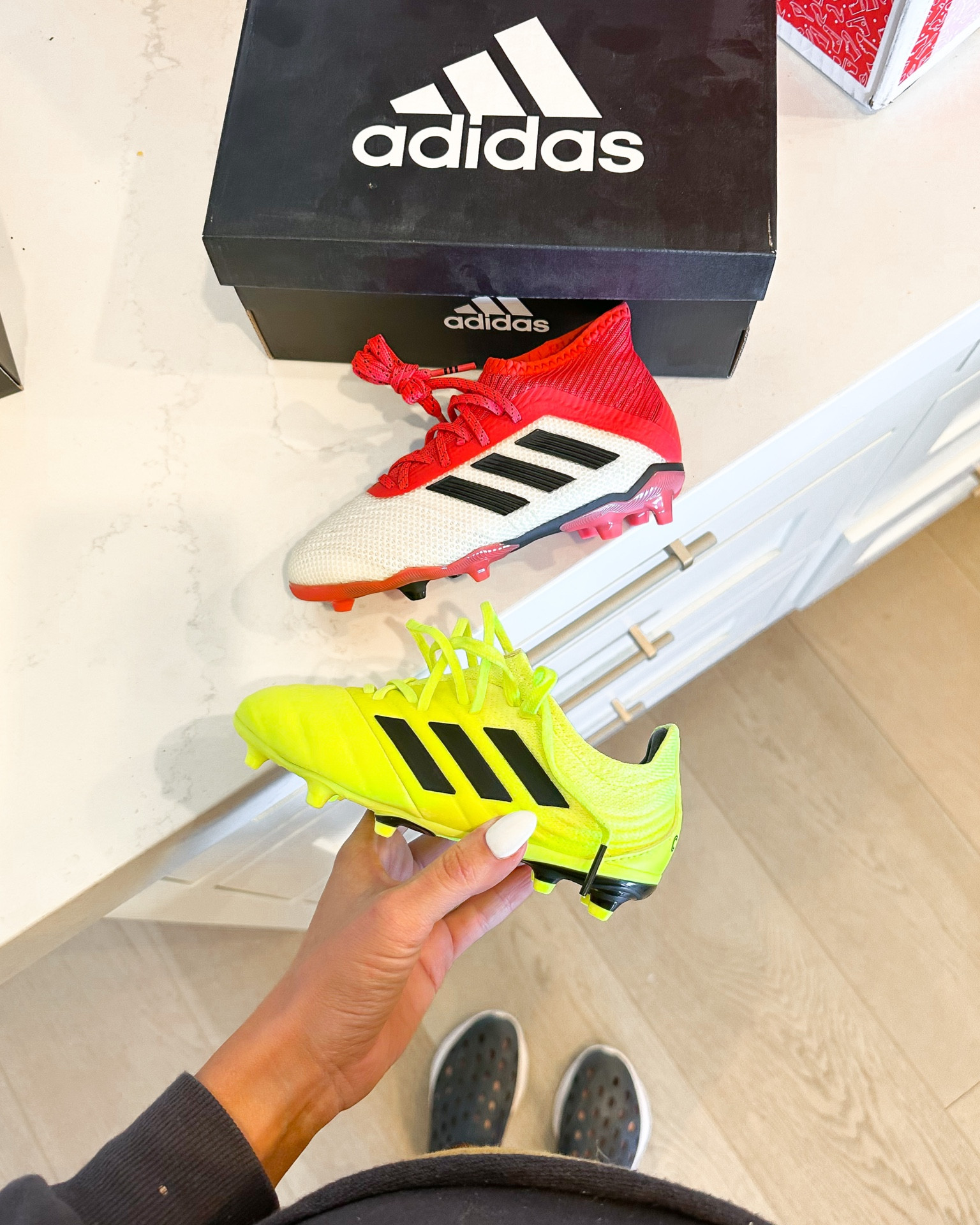 Boys’ soccer shoes for Christian 🥹 

#LTKshoecrush #LTKkids #LTKfamily