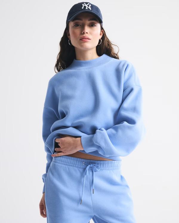 Sunday Mockneck Crew | Abercrombie & Fitch (US)