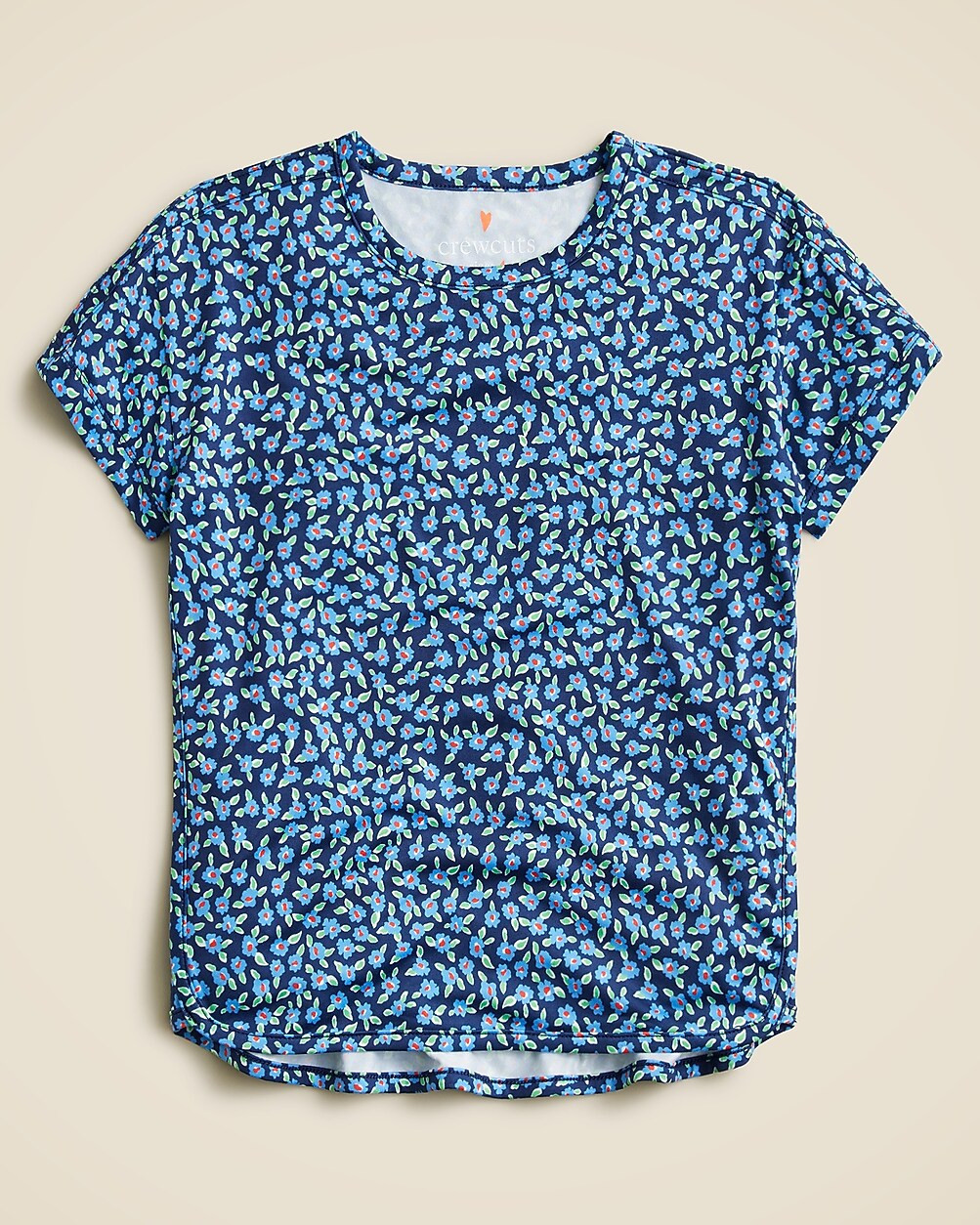 Girls' active dolphin-hem T-shirt | J. Crew US