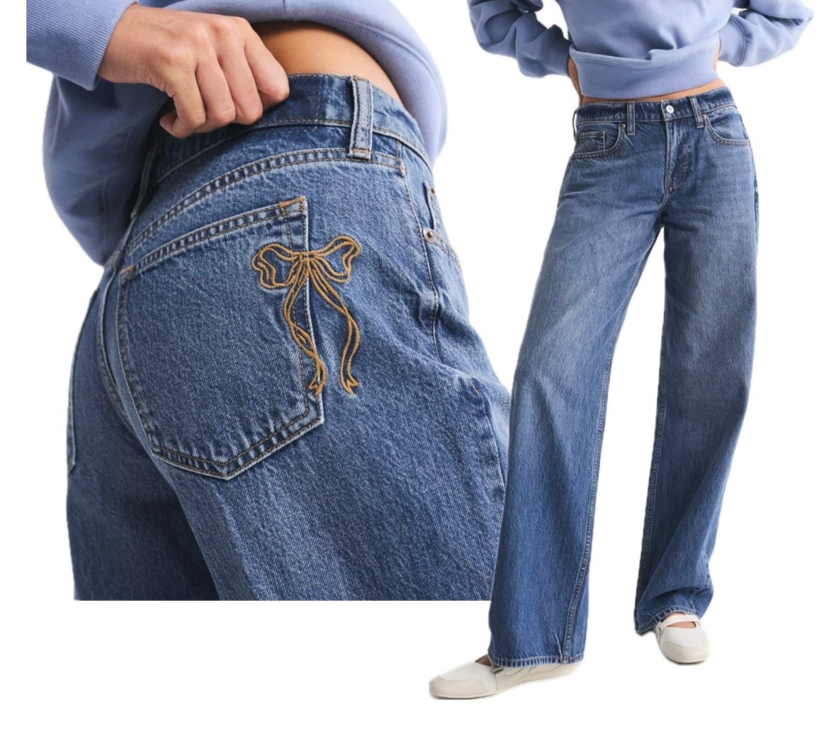 Bow Jeans 🎀
… have been catching my eye lately! Love these with more of a subtle bow!



#LTKSeasonal