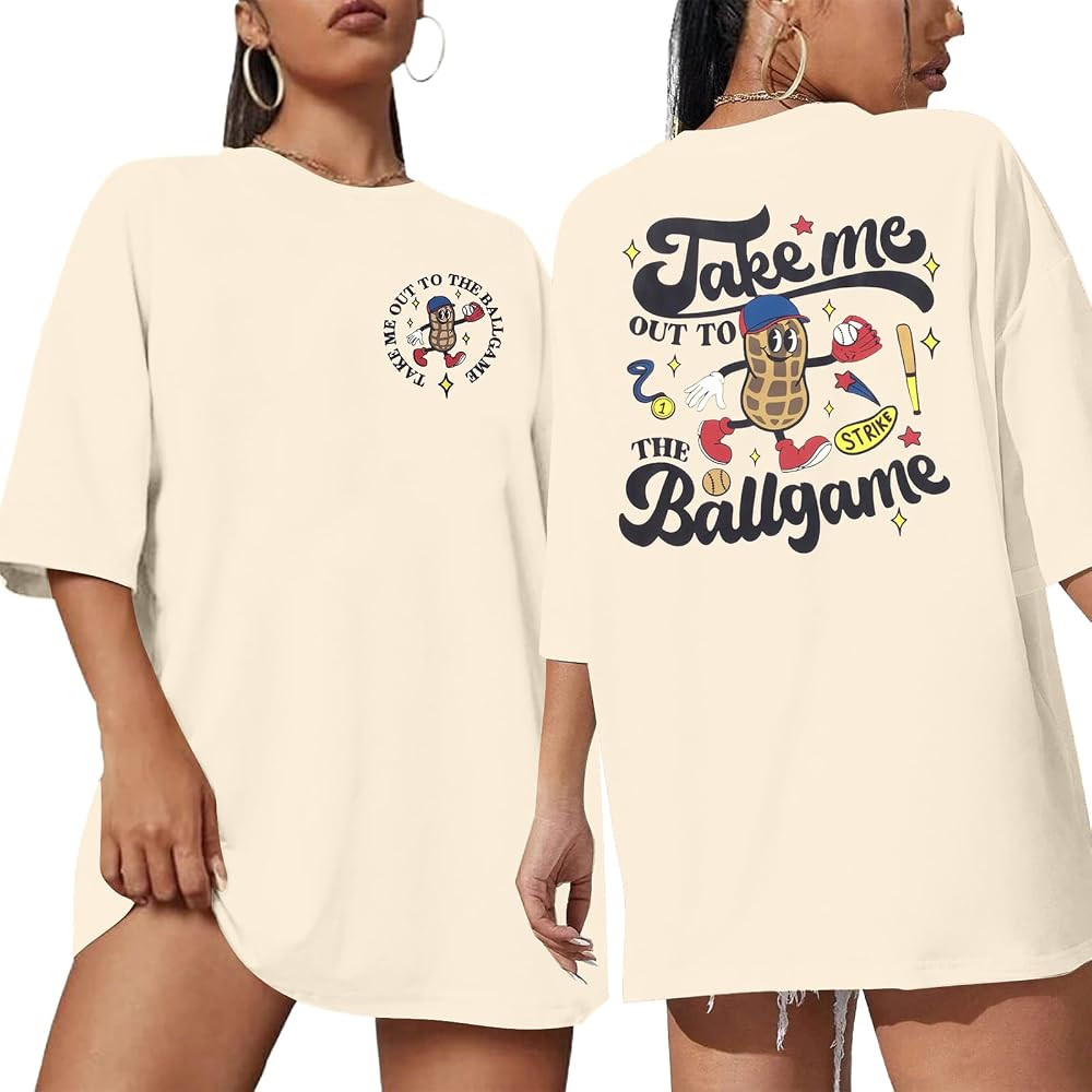 Baseball Shirts Women Baseball Mom Tshirt Ballgame Graphic Tee Baseball Season Fan Gifts Game Day... | Amazon (US)
