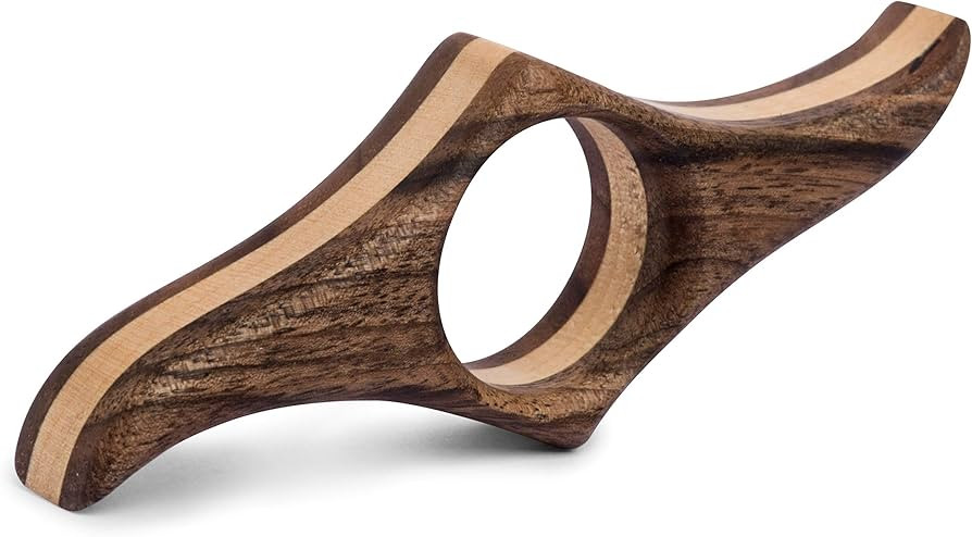 TILISMA Wooden Book Page Holder - Handmade Walnut Thumb Book Accessories - Reading Gadget to Read... | Amazon (US)