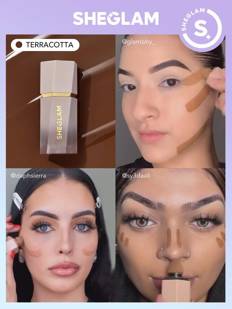 SHEGLAM Sun Sculpt Liquid Contour-Terracotta | SHEIN