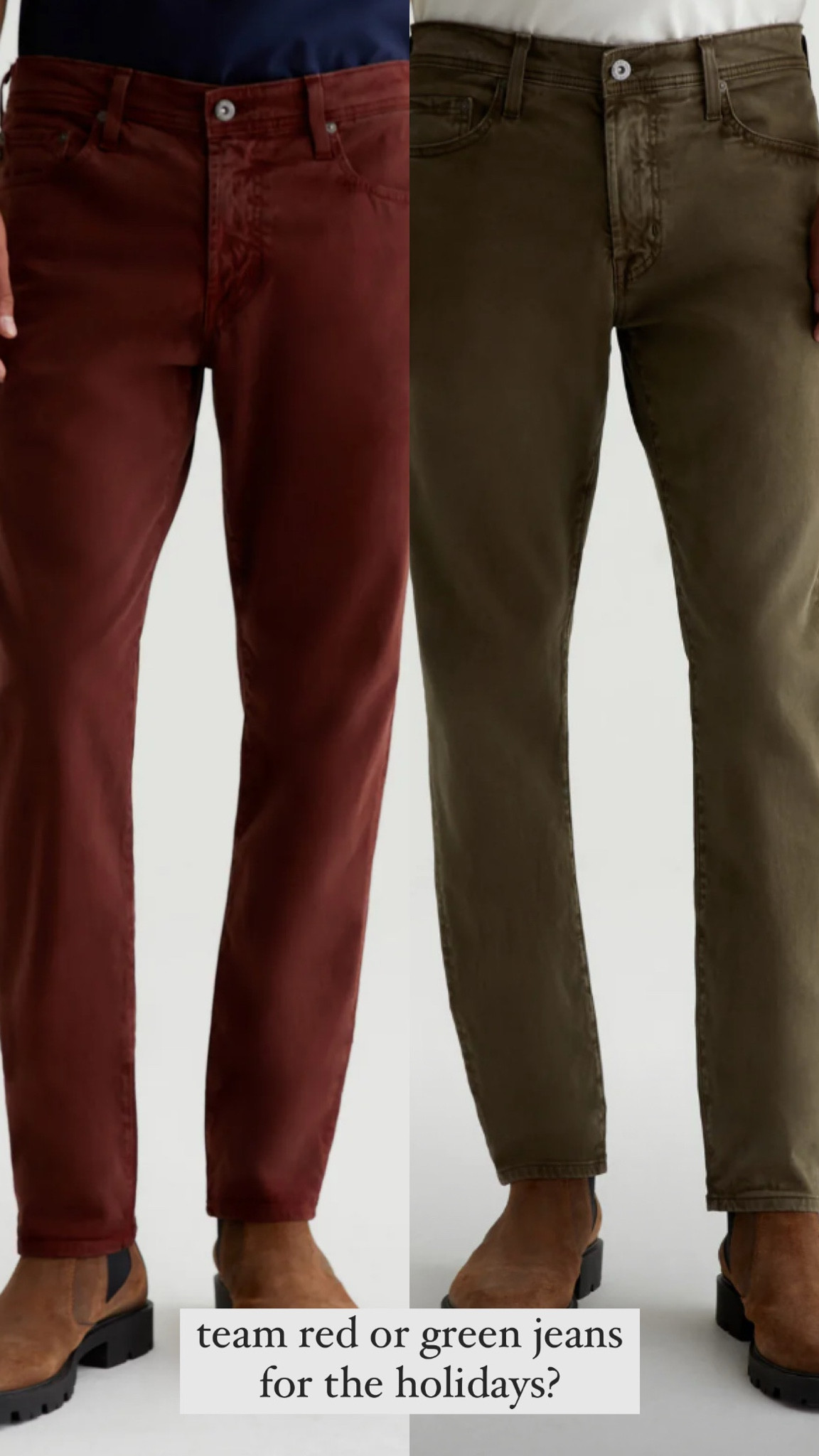 Taking advantage of 30% off for Andrew to change up his holiday attire! Are you team red or green? 

#LTKSaleAlert #LTKMens #LTKHoliday