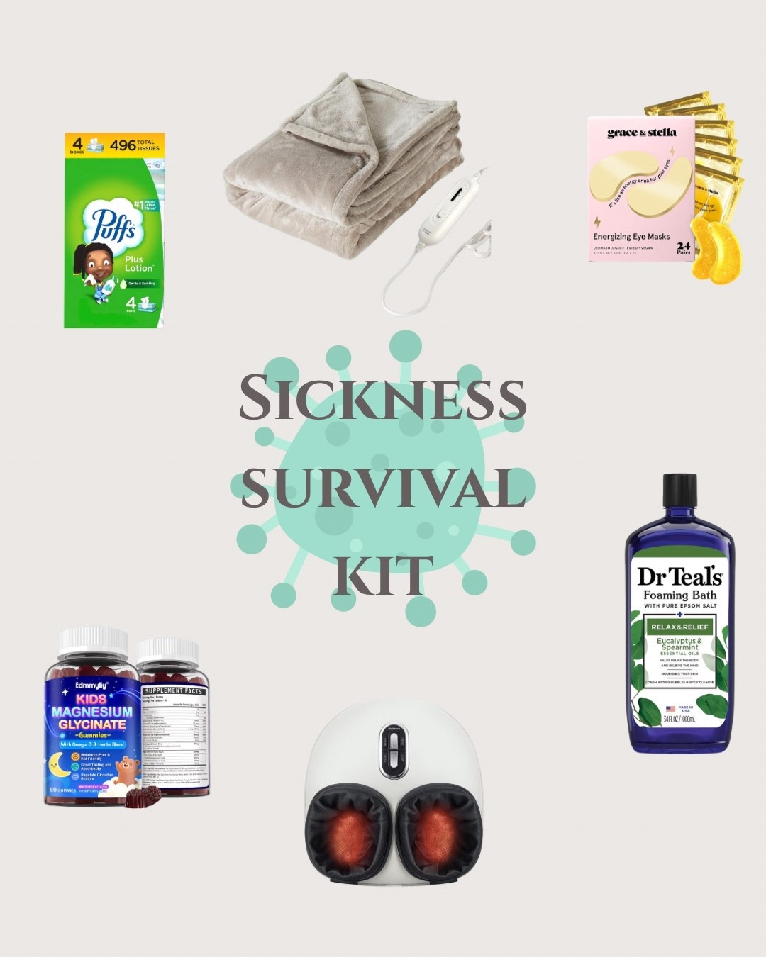 Tis the season for sickness. If you want to give a friend a feel better basket these are great options. Or if you are trying to do some self care survival, these are all my go to’s  

#LTKmomlife #LTKselfcare #LTKSeasonal