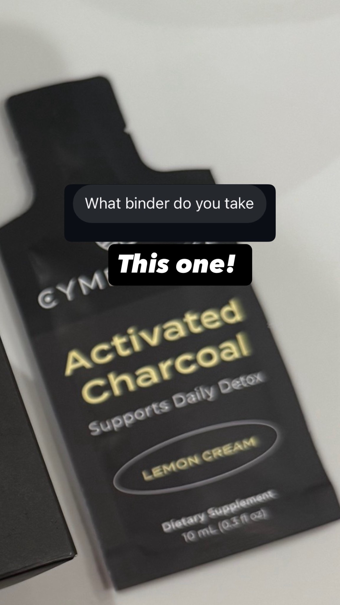 Activated  charcoal I take for binding toxins 

#LTKfitnessgoals