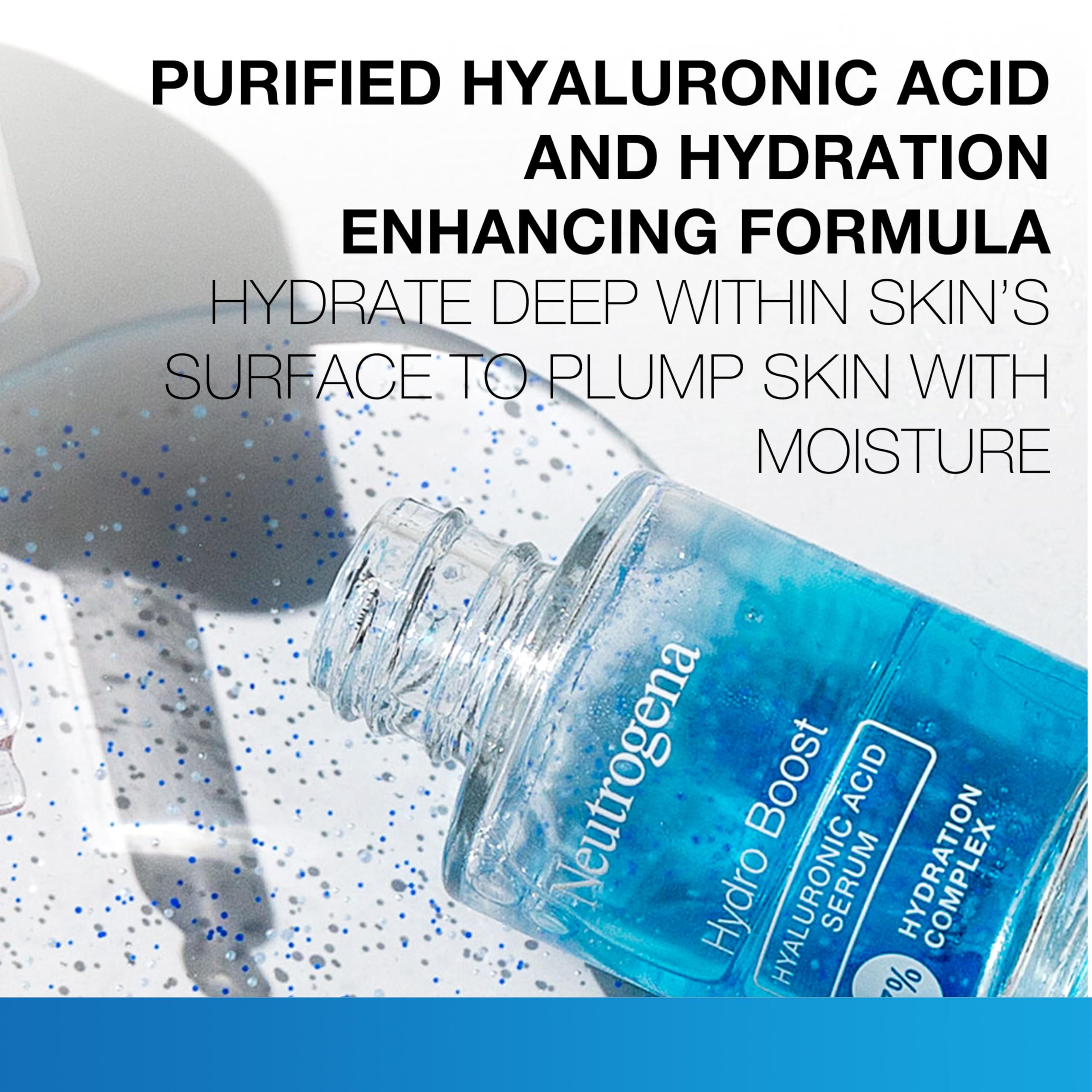 Neutrogena Hydro Boost Hyaluronic Acid Serum For Face, Lightweight Daily Hydrating Serum To Reviv... | Amazon (US)