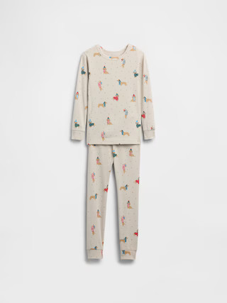 babyGap 100% Organic Cotton Holiday PJ Set | Gap Factory