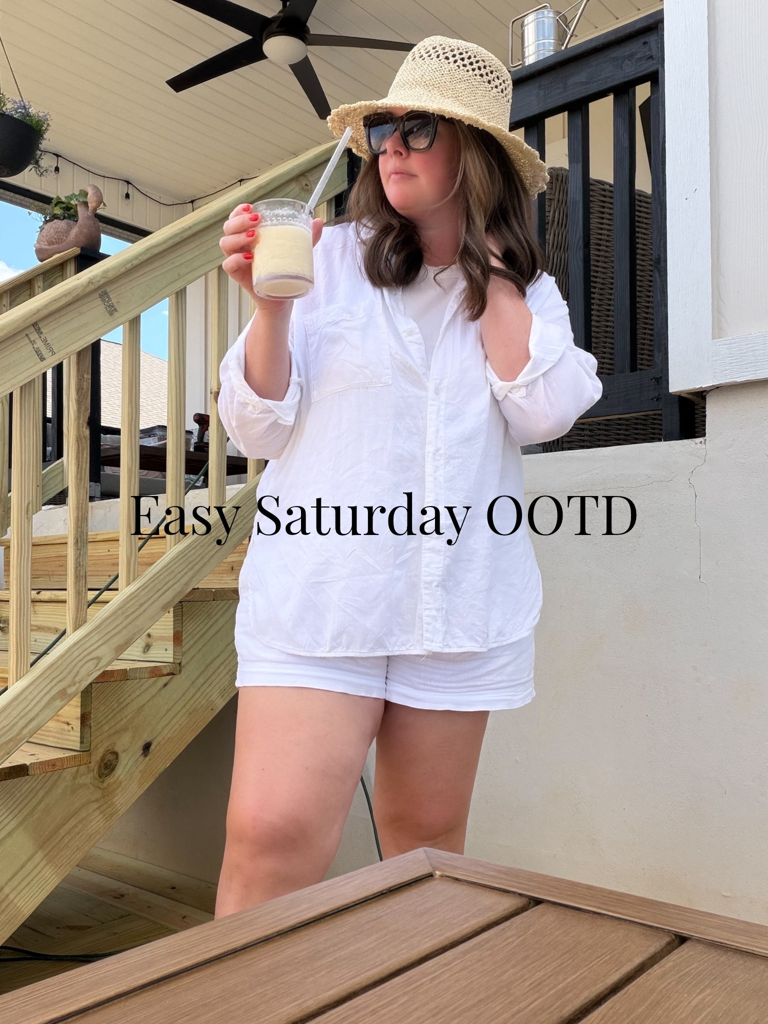 I love how easy these linen pieces from Old Navy are to style! Effortless and perfect for a Saturday at home 
I’m 5’11 and wear an XL 

#LTKootd #LTKSeasonal #LTKMidsize