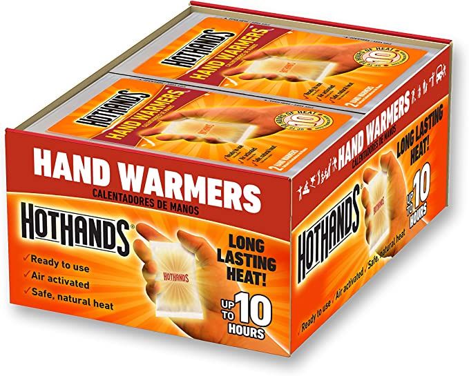Hand Warmers - Long Lasting Safe Natural Odorless Air Activated Warmers - Up to 10 Hours of Heat ... | Amazon (US)