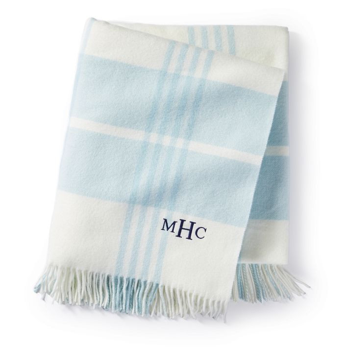 Italian Plaid Throw Blanket | Mark and Graham