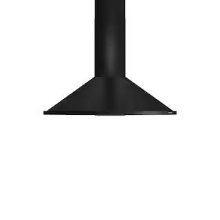 Zephyr Savona 36 in. Convertible Wall Mount Range Hood with LED Light in Black ZSA-M90DB - The Ho... | The Home Depot