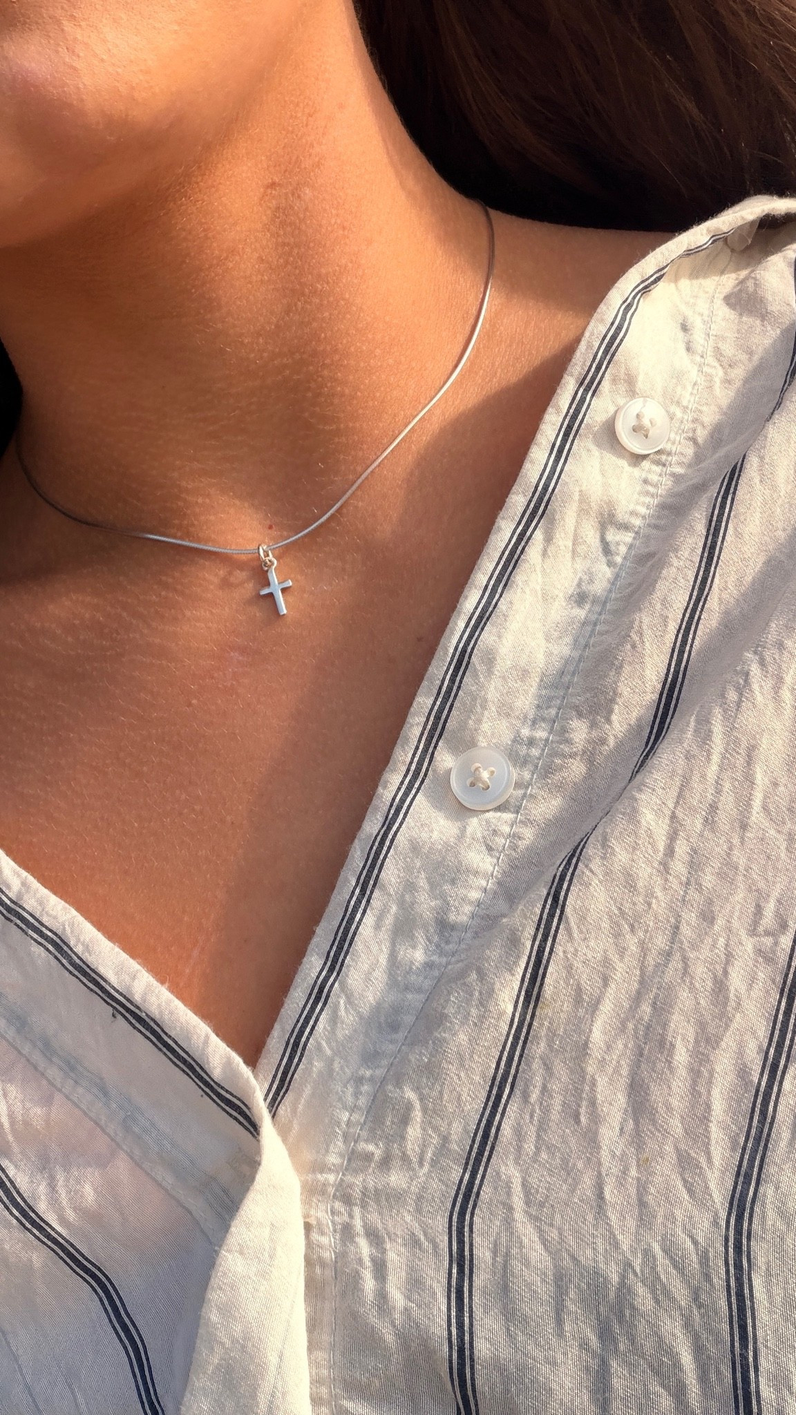 A similar silver cross necklace from Amazon:






#accessories #amazon #trending #crossnecklace #summerstyle #beachoutfit

#LTKSwim