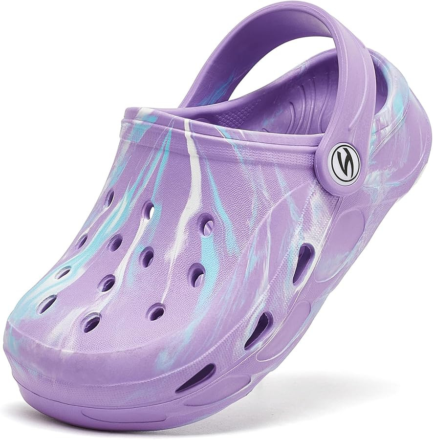 HOBIBEAR Boys Girls Classic Clogs Slip on Garden Shoes Cute Summer Sandals Water Shoes(Toddler/Li... | Amazon (US)