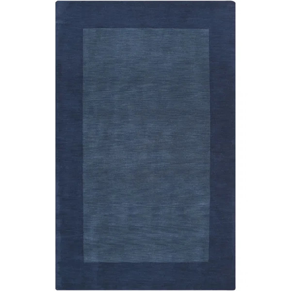 Dolma Handmade Loomed Wool Navy/Dark Blue Rug | AllModern