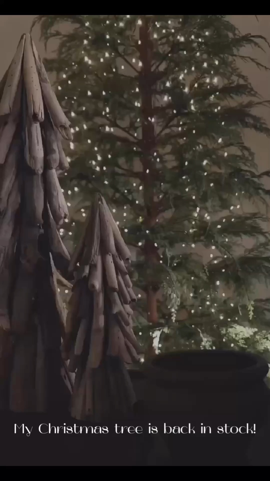 My Christmas tree is back in stock! These sell out fast every year 



•Christmas •Christmas 2025 •Christmas decor •holidays •neutral Christmas •organic modern Christmas •Christmas tree •moody Christmas

#LTKSeasonal #LTKHome