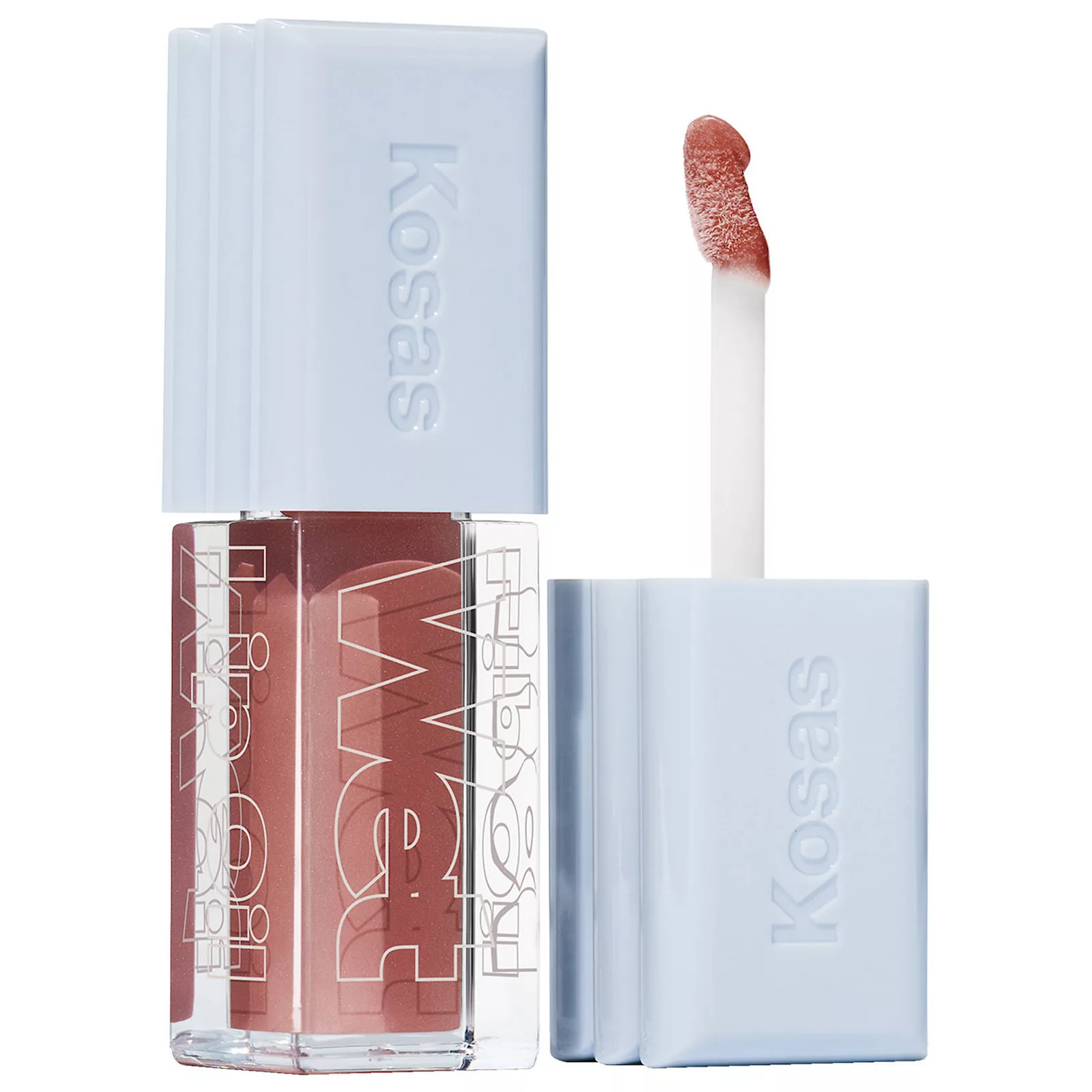 Kosas Wet Lip Oil Plumping Treatment Gloss - Undressed Collection, Size: .15Oz, Blue | Kohl's