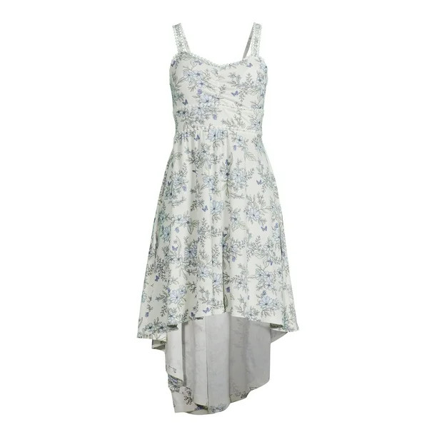 No Boundaries Juniors High Low Dress, Sizes XS-XXXL | Walmart (US)