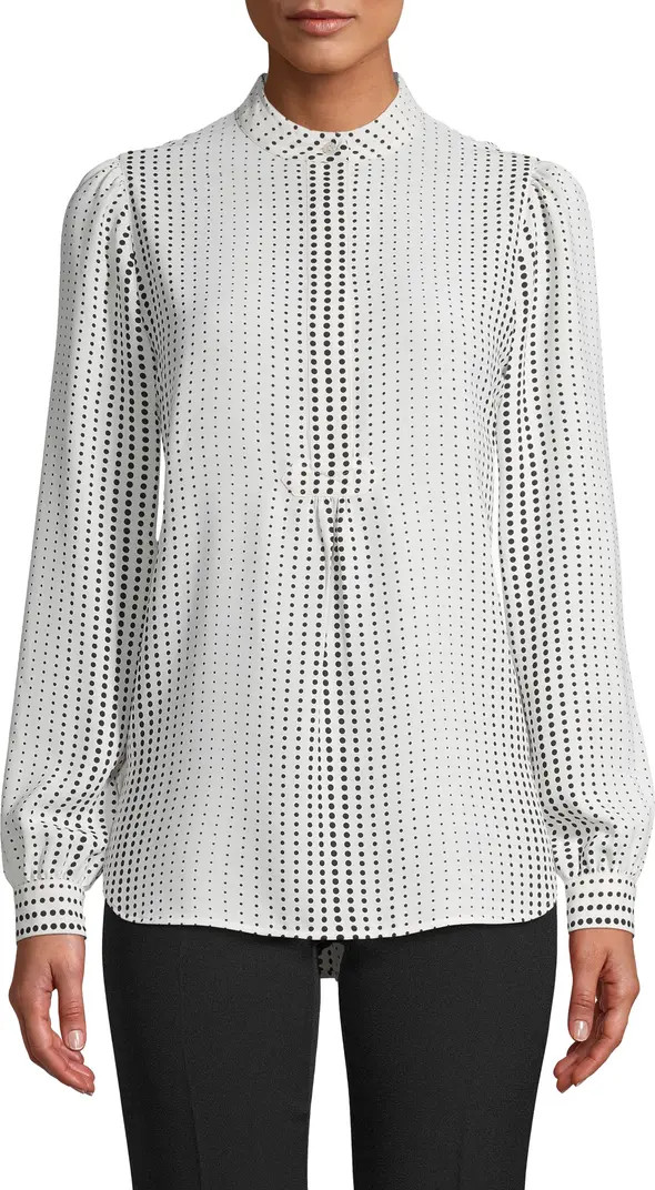 Florentine Dot Poet Blouse | Nordstrom