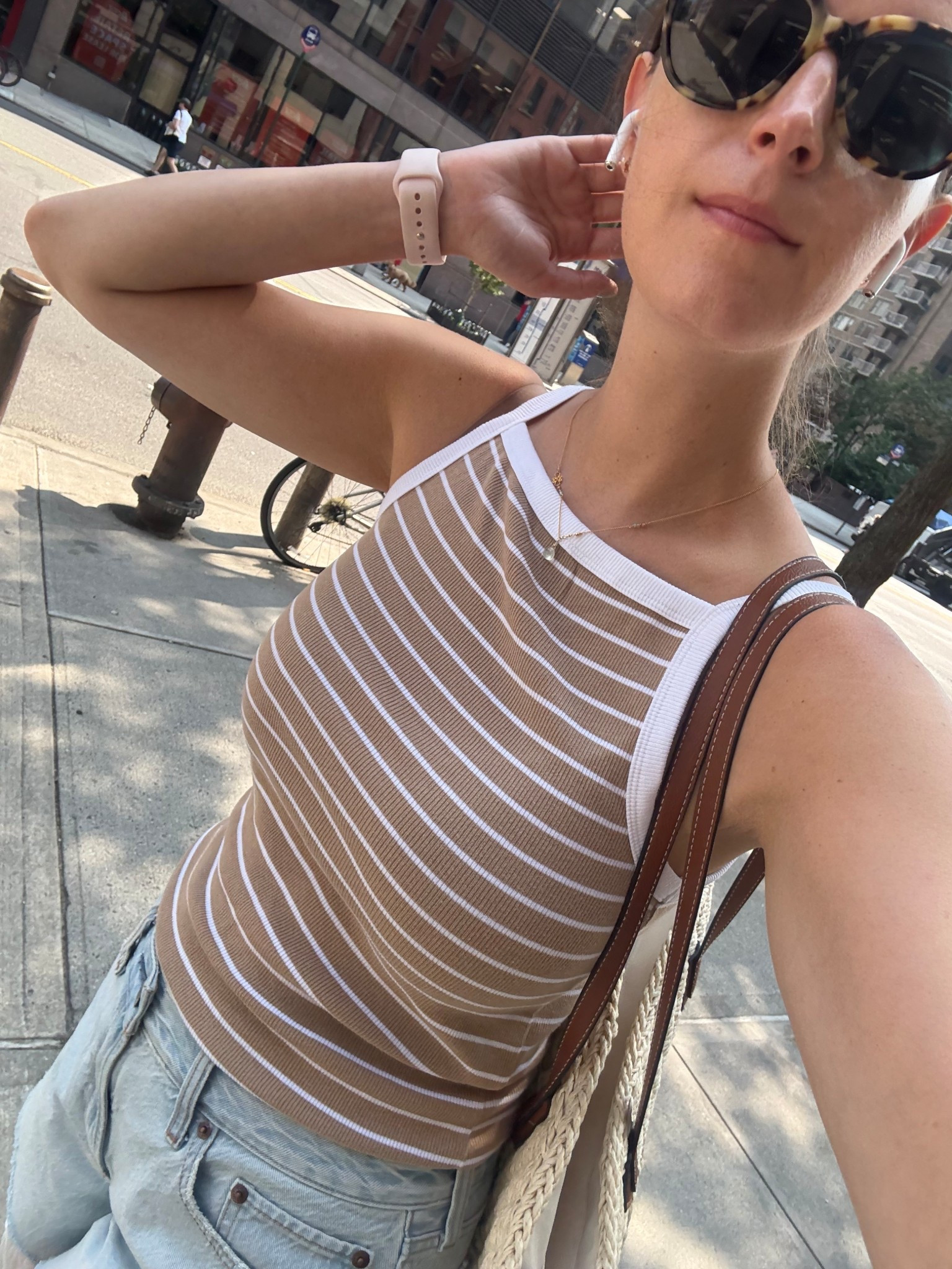 #ootd #abercrombiedenim 

Abercrombie is having a great sale this weekend in denim!! #denimsale + so many stackable 15% off codes - I used SUITEAF :) 

Abercrombie Sale | Style Over 30 | Denim Shorts | Summer Outfit Ideas | Travel Outfit | NYC Looks 

#LTKSaleAlert #LTKSeasonal #LTKStyleTip