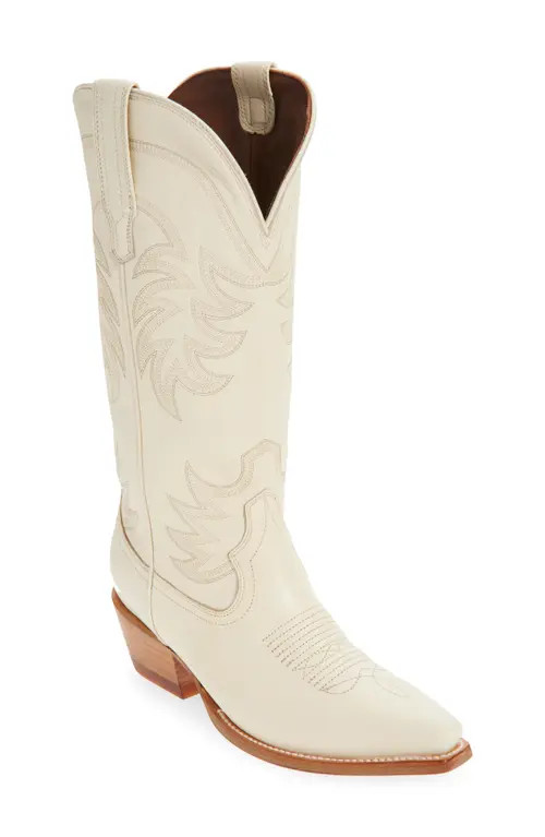 Tecovas The Annie Western Boot in Bone at Nordstrom, Size 6.5 | Nordstrom
