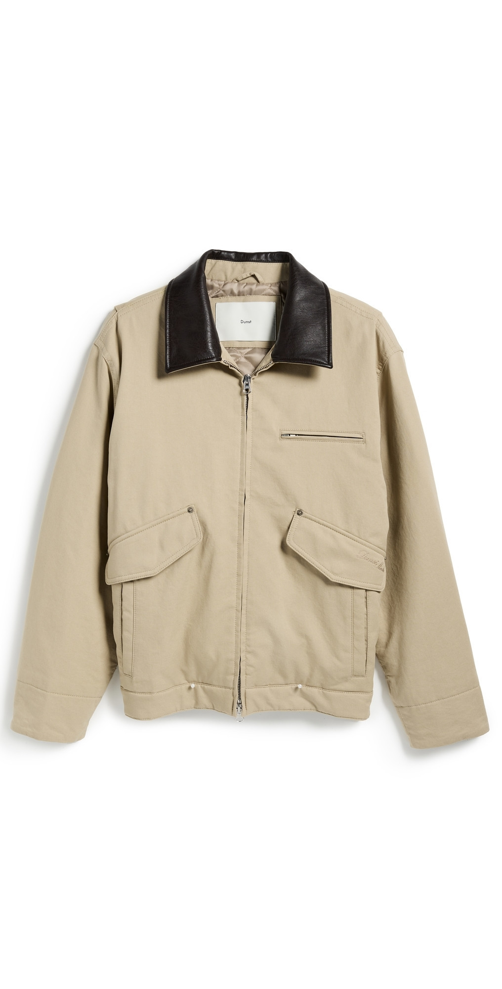 DUNST Unisex Vintage Canvas Barn Jacket Beige S | Shopbop