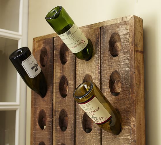 French Wine Bottle Riddling Rack | Pottery Barn (US)