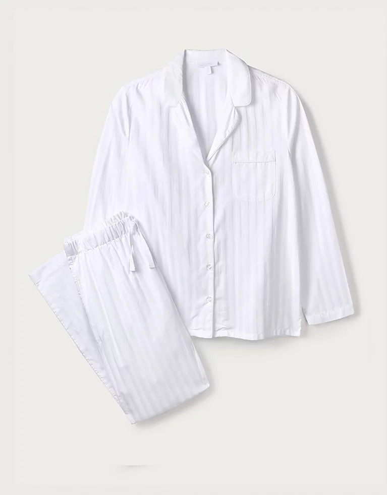 Cotton Classic Pyjama Set | The White Company (UK)