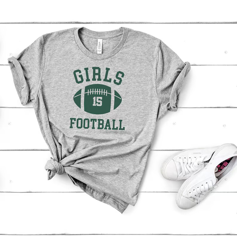 Rachel Green Girls Football T-Shirt, Friends TV Show Shirt, Rachel Green Clothing, Friends Merch | Etsy (US)