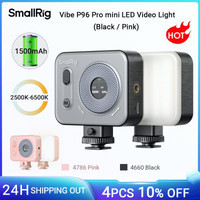 SmallRig Vibe P96 Pro mini LED Video Light Camera Light for Photography CRI95+ 2500-6500K (Black/Pink) for Sony YouTube Vlogging | AliExpress (US)