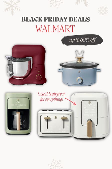 Walmart kitchen appliances on sale 

#LTKGiftGuide #LTKHoliday #LTKCyberweek