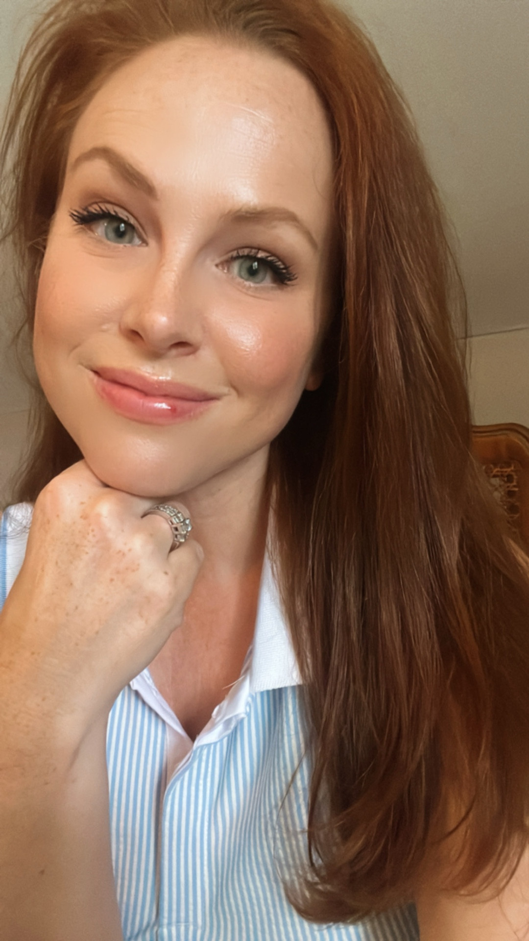 I am always on the hunt for the perfect base to give my face that real life filter effect that evens out my skin tone without totally covering up my freckles…I think I might’ve found it!! The easy-to-use stick could be my new holy grail ✨  Also, I’ve included the rest of my skincare/makeup look, featuring a brightening, dark spot fading serum that is almost too good to be true. 

#LTKOver40 #LTKFindsUnder50 #LTKBeauty