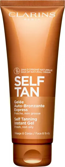 Clarins Self Tanning Face & Body Tinted Gel | Nordstrom | Nordstrom