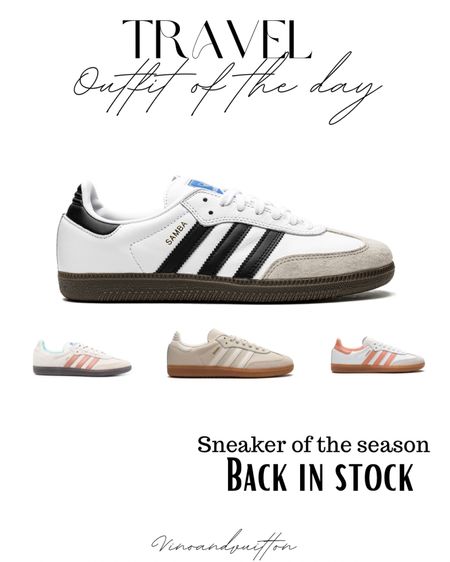 Adidas Samba Sneaker - BACK IN STOCK- suggest sizing down at least 1/2 size!! 


Holiday gift guide, trendy sneaker, adidas samba, Christmas gifts, travel style, comfortable sneaker 

#LTKtravel #LTKHoliday #LTKshoecrush