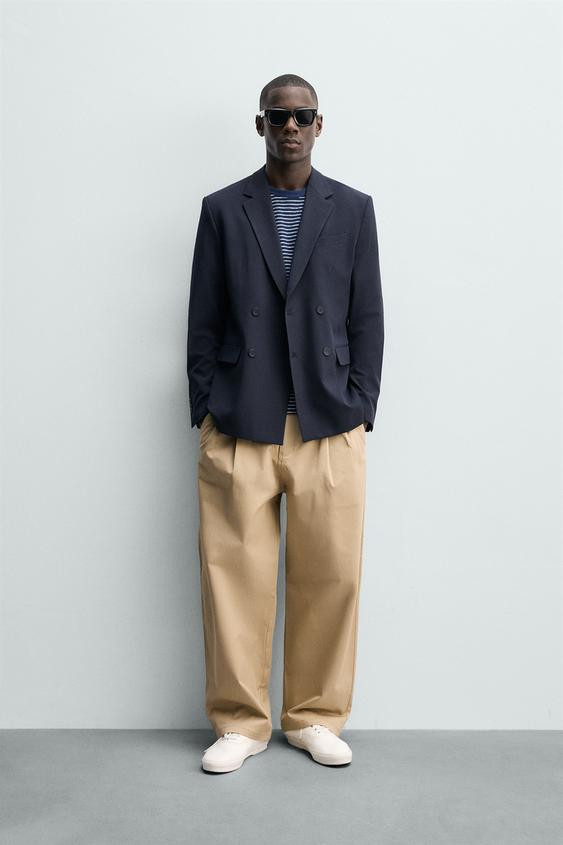 COMFORT DOUBLE BREASTED BLAZER | Zara US