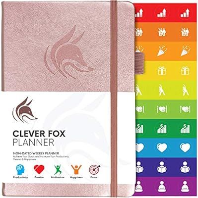 Clever Fox Planner - Weekly & Monthly Planner to Increase Productivity, Time Management and Hit Y... | Amazon (US)