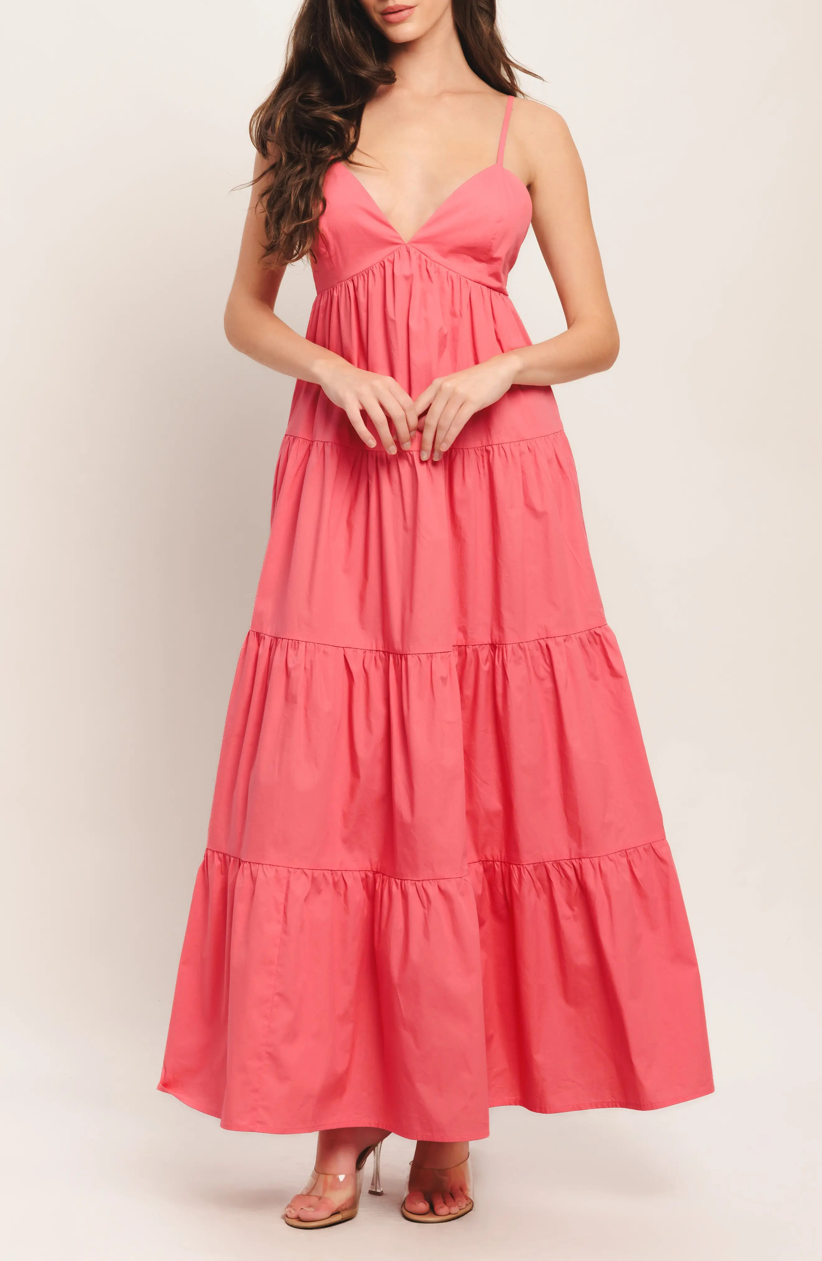 Sleeveless Tiered Maxi Dress (Women) | Nordstromrack | Nordstrom Rack