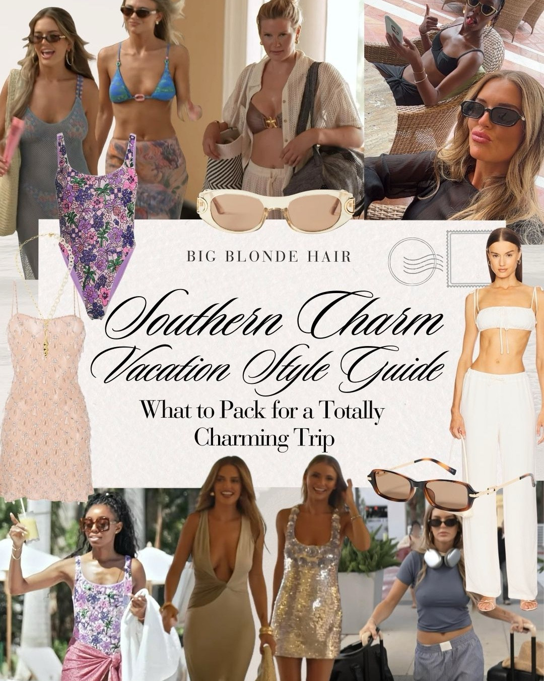 Southern Charm Vacation Style Guide 👙✈️🌴