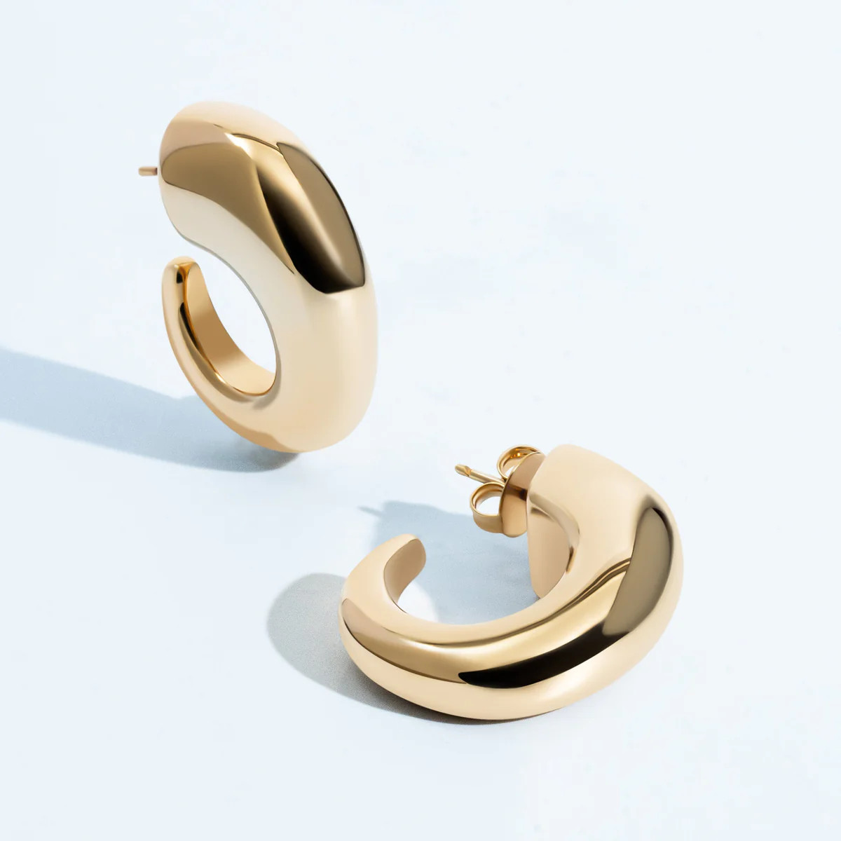 Camila Gold Open Hoops - Denise Pacini | DENISE PACINI