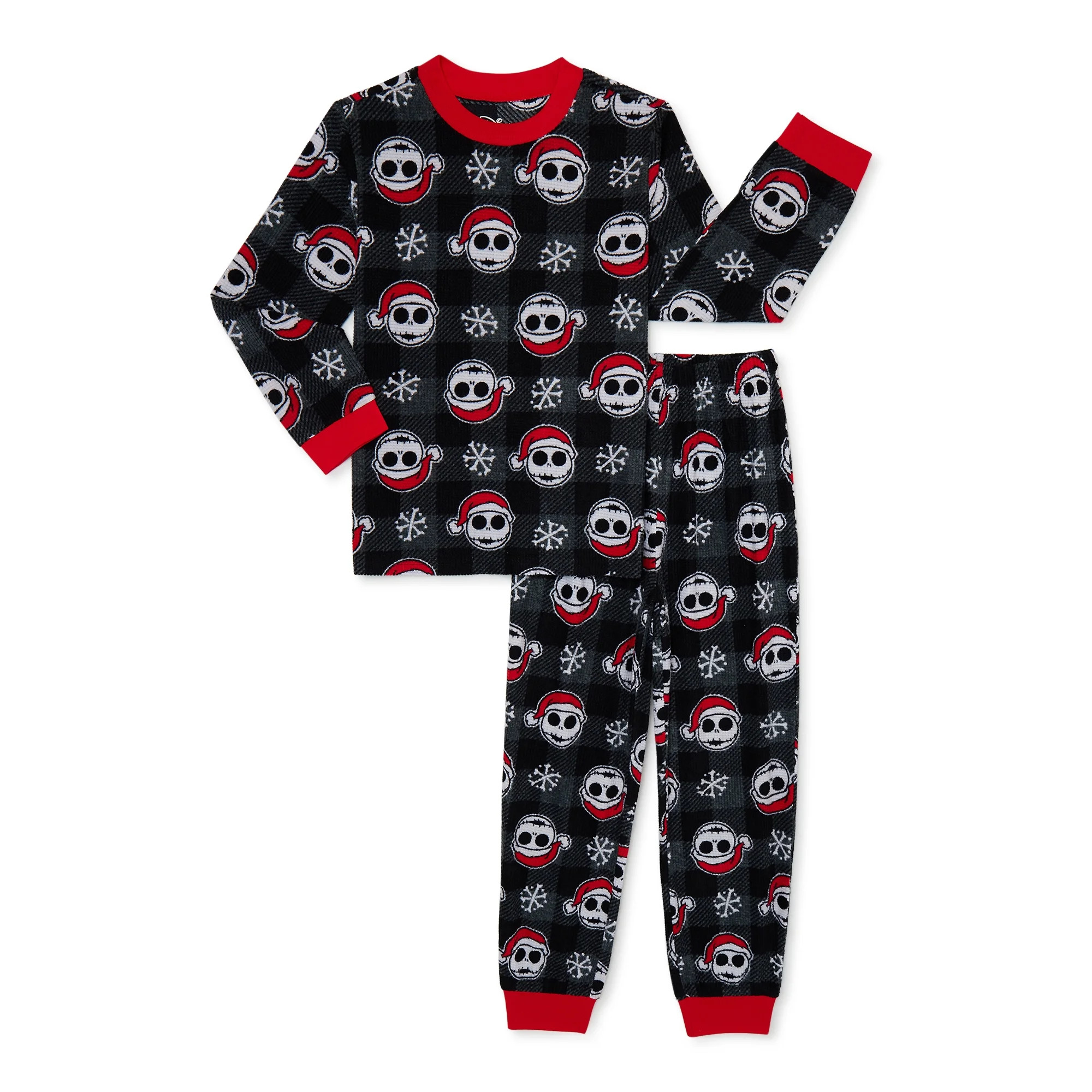 Nightmare Before Christmas Boys Christmas Pajama Set, 2-Piece, Sizes 4-16 | Walmart (US)