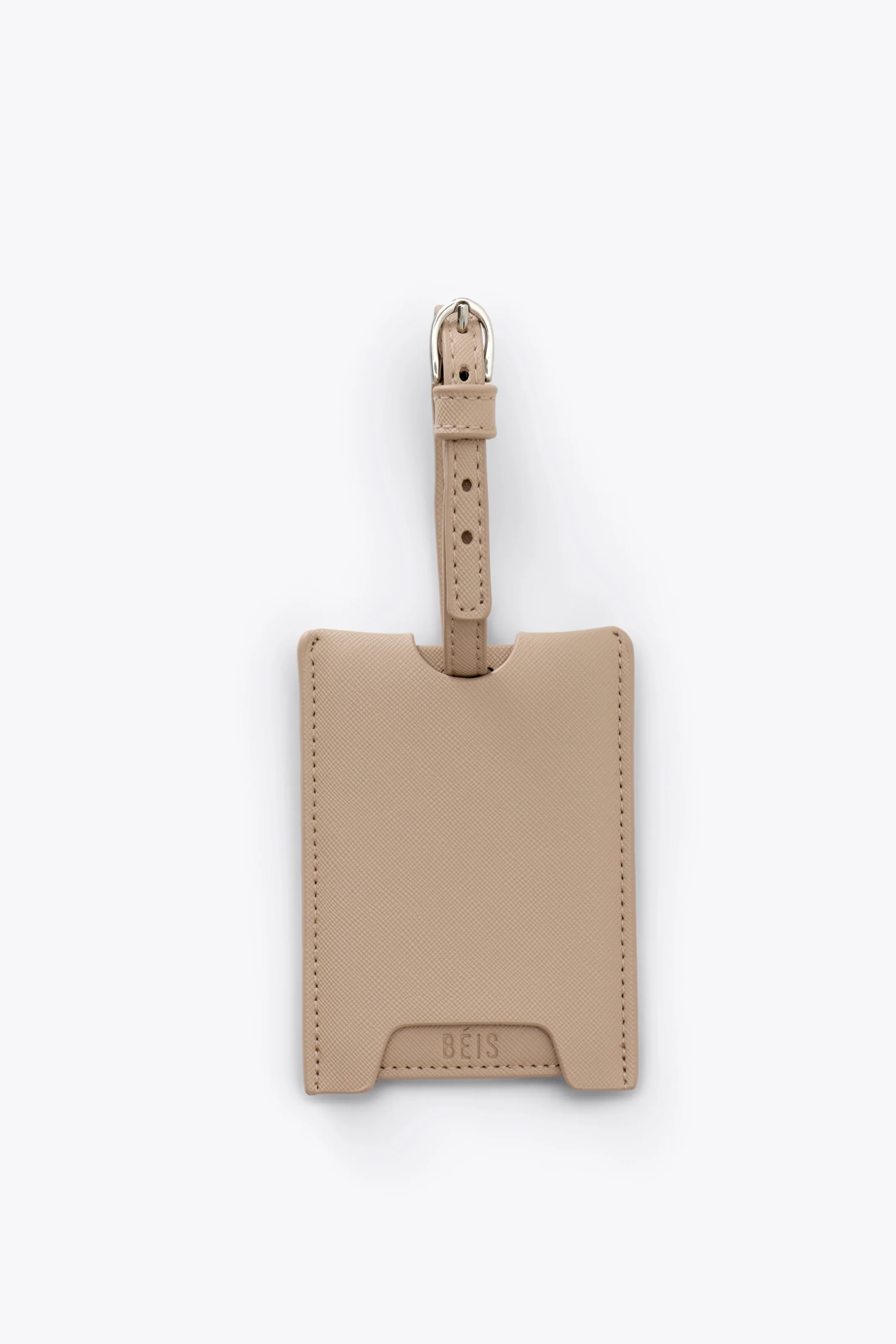 BÉIS ‘The Luggage Tag’ in Beige - Beige Luggage and Baggage Tags for Travel | BEIS